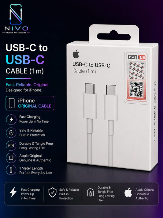 Apple USB-C to USB-C Cable (1m)